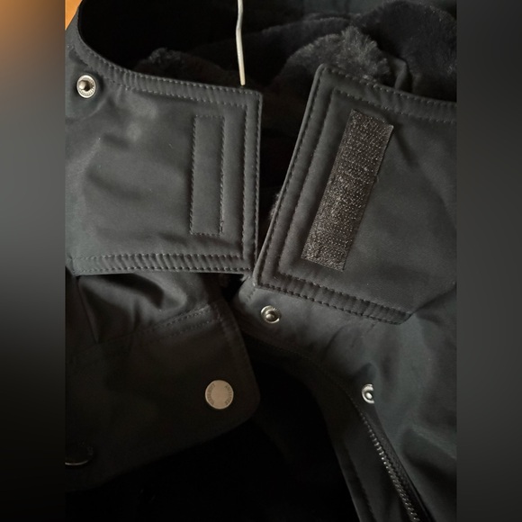 Midnight black puffer bomber jacket - Picture 7 of 7